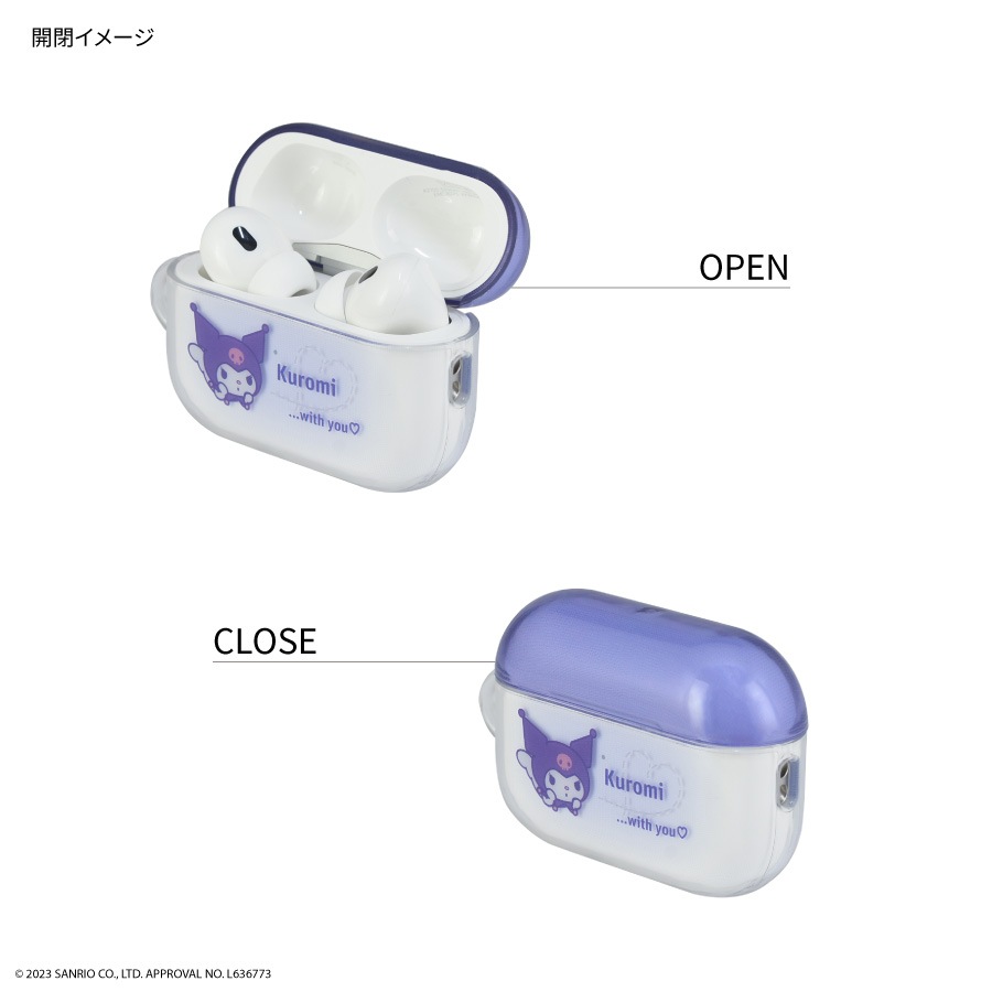 サンリオキャラクターズ AirPods Pro(第2世代)/AirPods Pro 対応 ソフトケース
