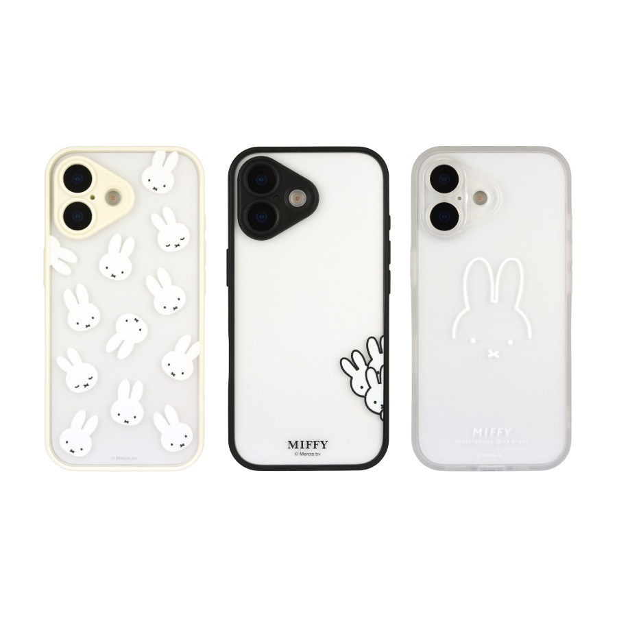 ミッフィー IIIIfit プランプフレーム iPhone17 対応 ケース
