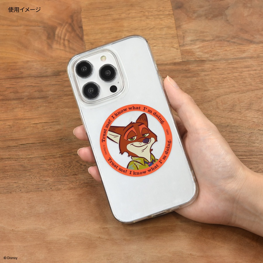 ディズニーキャラクター ／ MagSafe 対応 メタルステッカー