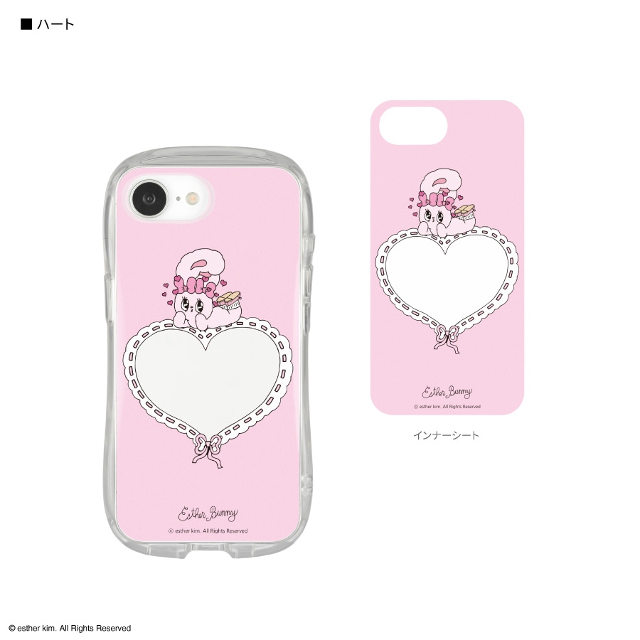 Esther Bunny iPhone16e 対応 クリスタルクリアケース | あ行,エスター
