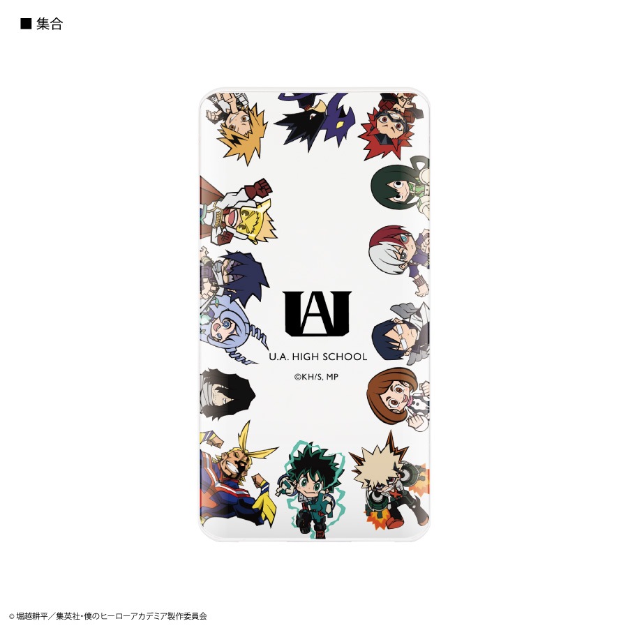 僕のヒーローアカデミア　USB/USB Type-C 4000mAh リチウムイオンポリマー充電器 2.1A