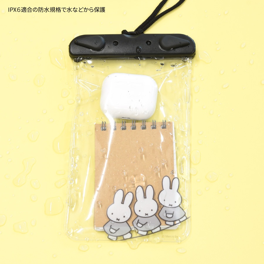 ミッフィー 防水ポーチ