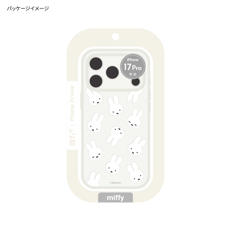 ミッフィー IIIIfit プランプフレーム iPhone17 Pro 対応 ケース