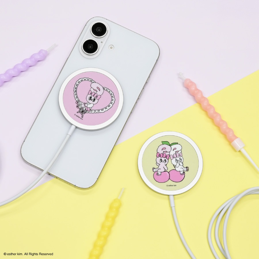 Esther Bunny MagSafe 対応 ワイヤレスチャージャー