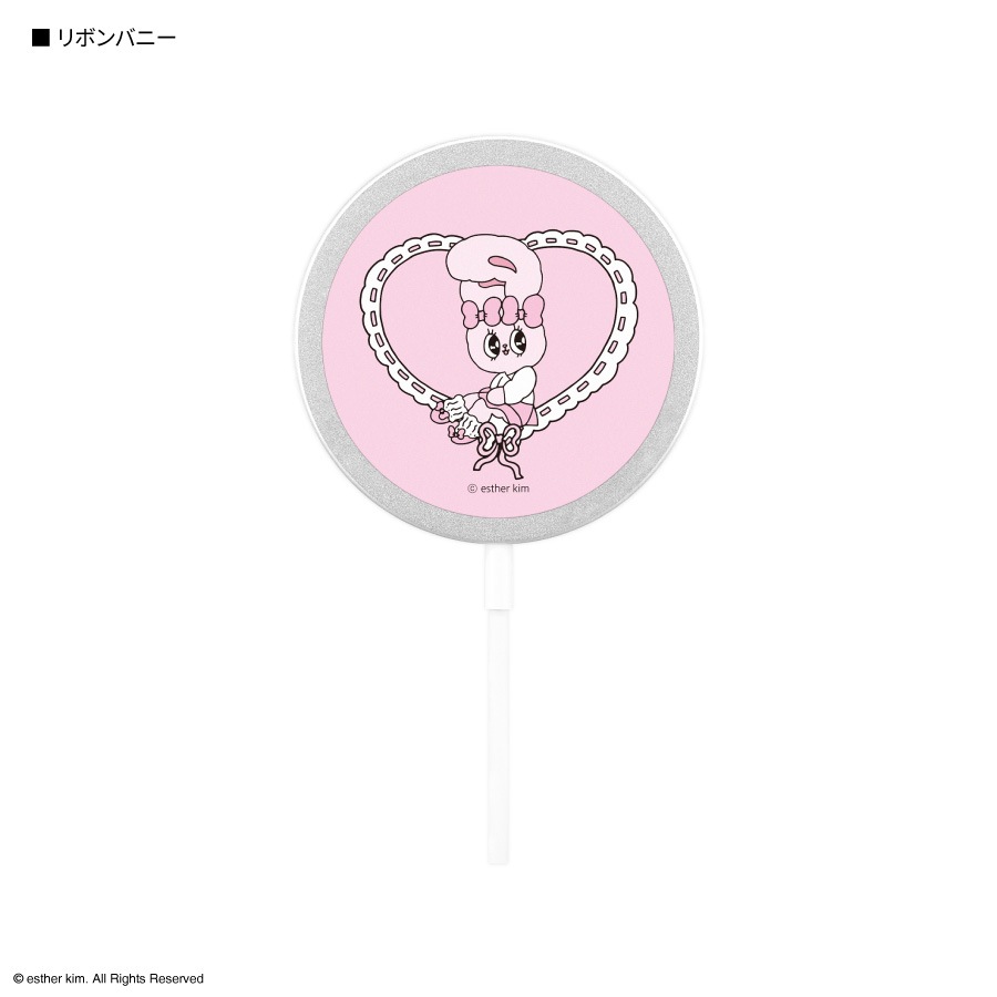 Esther Bunny MagSafe 対応 ワイヤレスチャージャー
