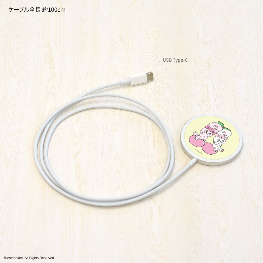 Esther Bunny MagSafe 対応 ワイヤレスチャージャー
