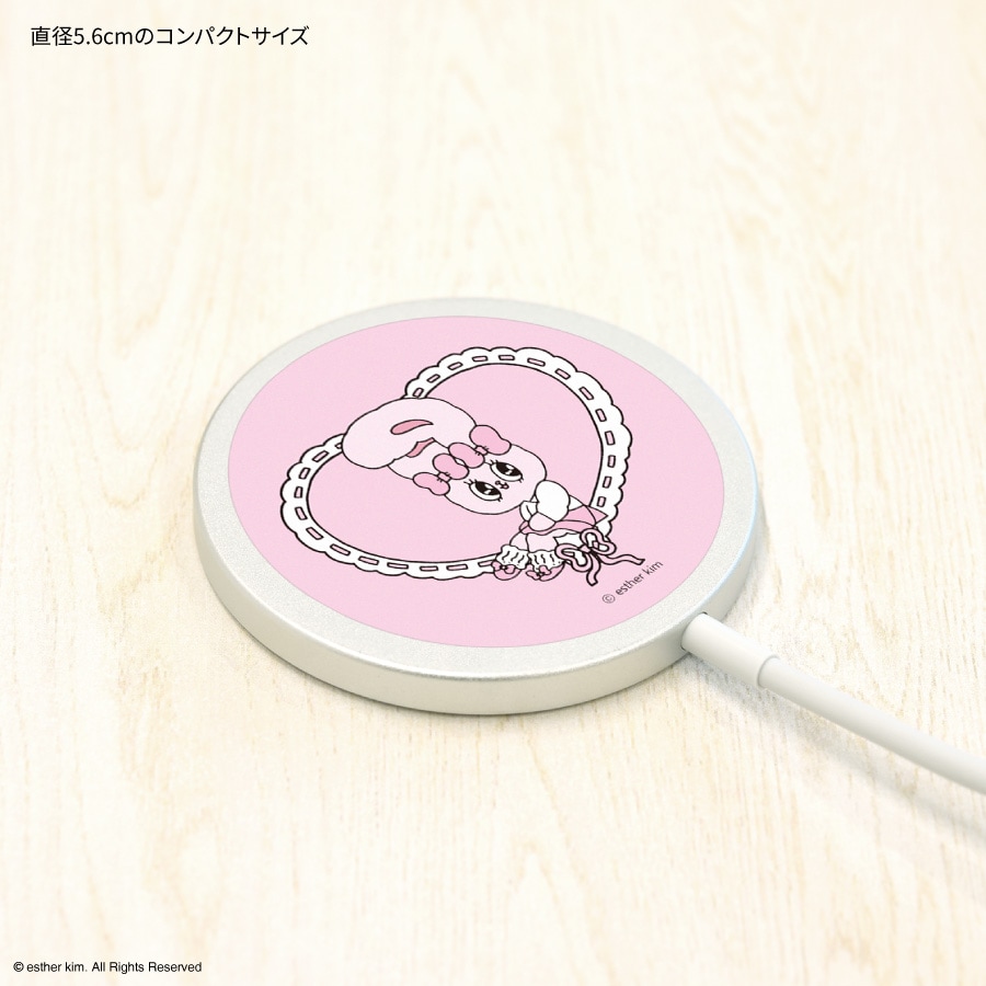Esther Bunny MagSafe 対応 ワイヤレスチャージャー