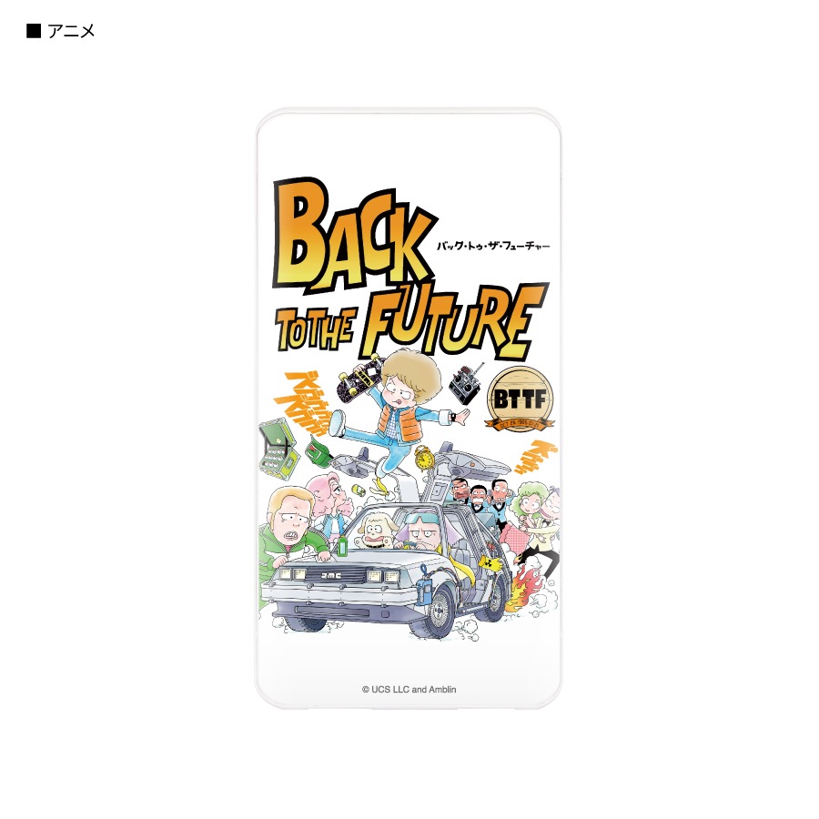BACK TO THE FUTURE USB / USB Type-C 4000mAh リチウムイオンポリマー充電器 2.1A