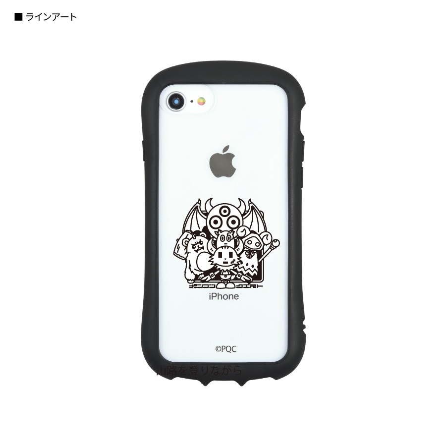 ポンコツクエスト iPhoneSE(第3世代/第2世代)/8/7/6s/6対応 ハイブリッドクリアケース