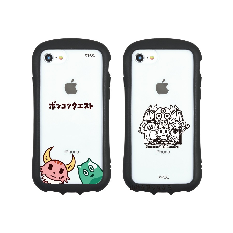 ポンコツクエスト iPhoneSE(第3世代/第2世代)/8/7/6s/6対応 ハイブリッドクリアケース