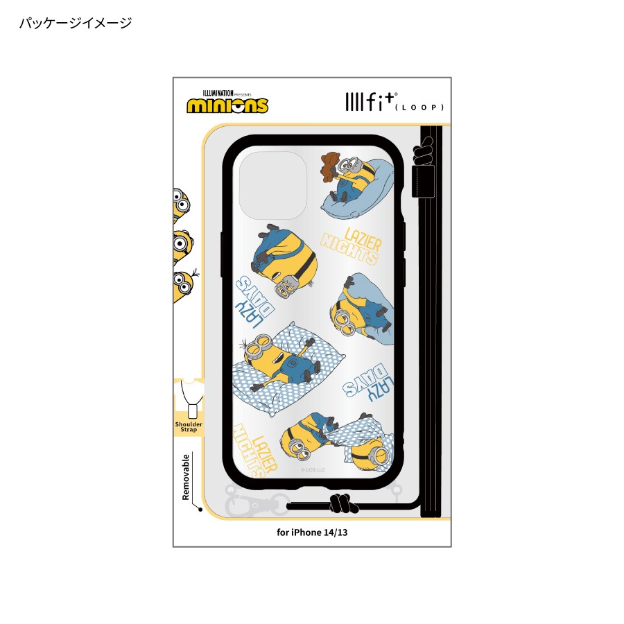 『怪盗グルー／ミニオンズ』シリーズ IIIIfit Loop iPhone14 / 13 対応 ケース