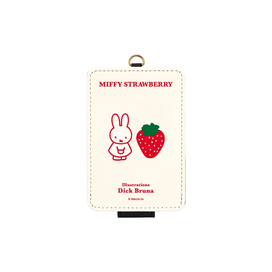 ミッフィー MIFFY STRAWBERRY ICカードケース