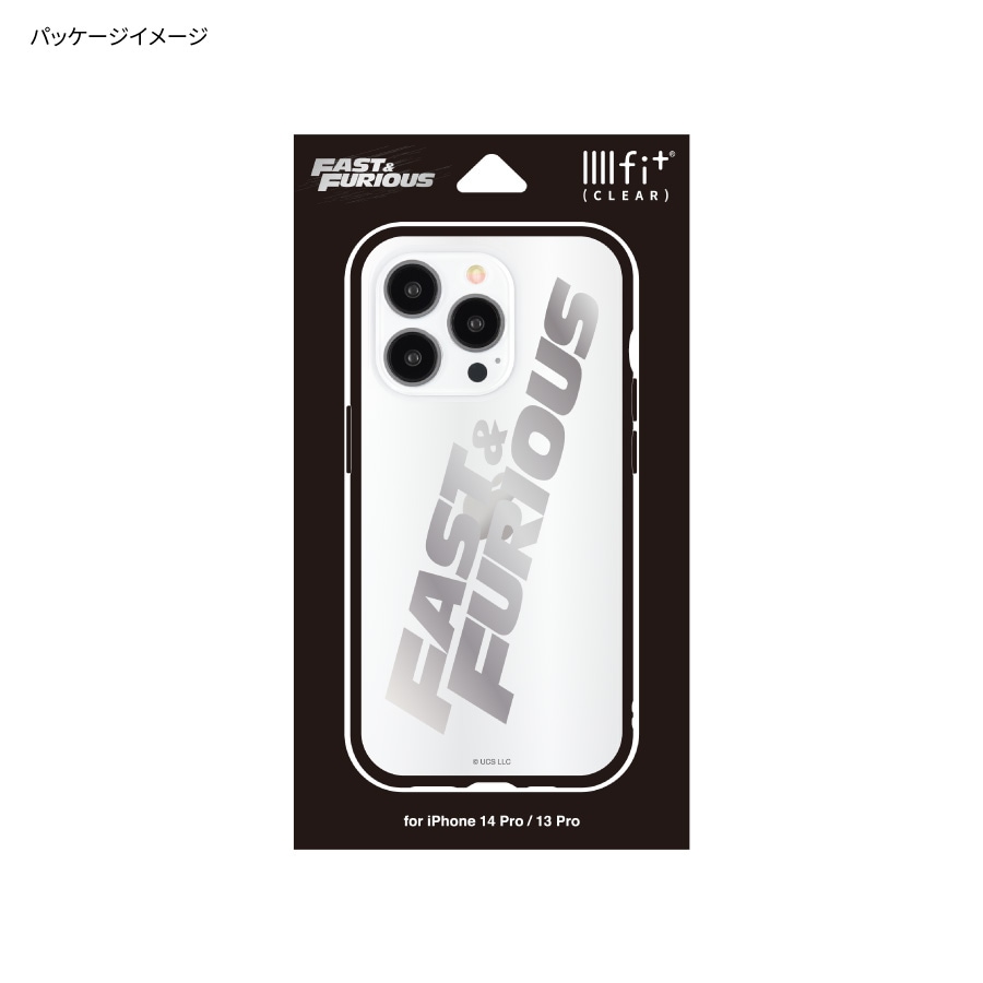 ワイルド・スピード IIIIfit Clear iPhone14 Pro / 13 Pro 対応 ケース