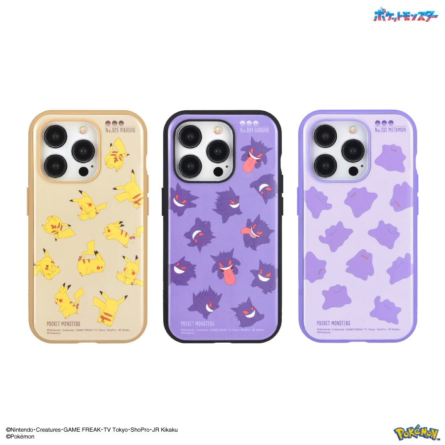 ポケットモンスター IIIIfit iPhone15 Pro 対応 ケース
