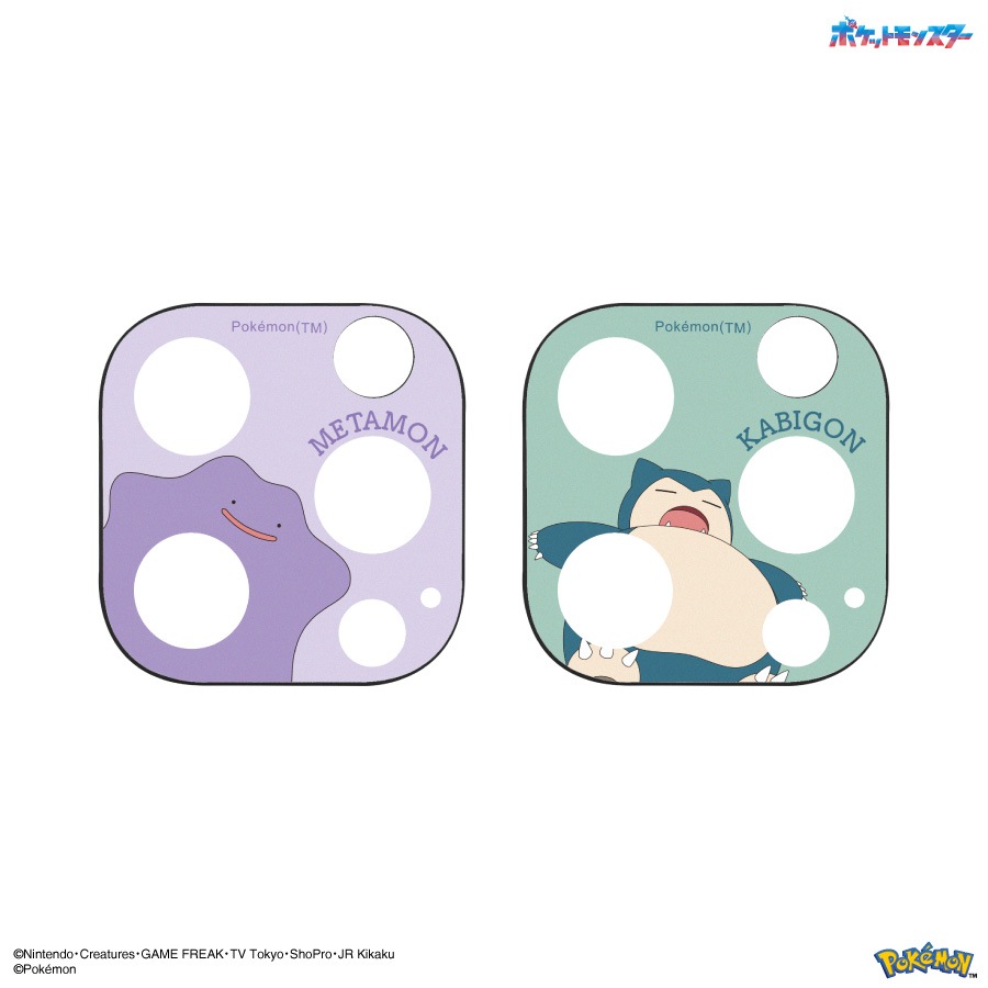 ポケットモンスター iPhone15 Pro / 15 Pro Max / 14 Pro / 14 Pro Max 対応 カメラカバー