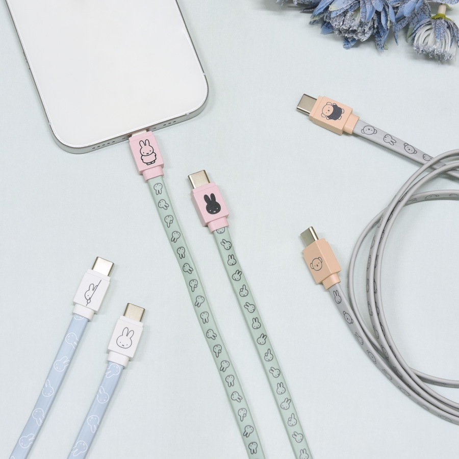 ミッフィー PD60W 対応 USB2.0 Type-Cケーブル | ま行