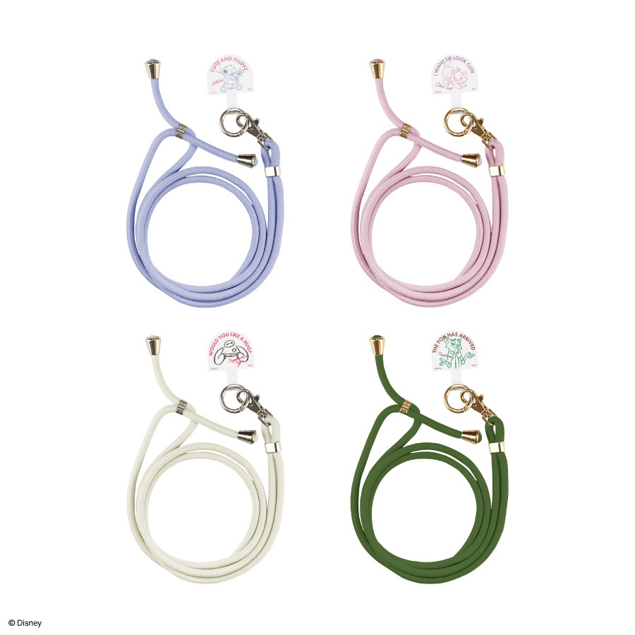 ディズニーキャラクター ／  マルチリングプラス ストラップセット