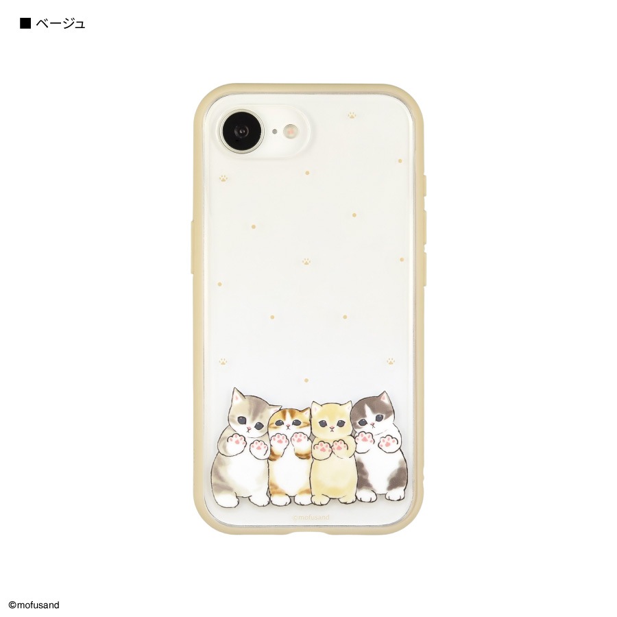 mofusand IIIIfit Clear iPhone16e 対応 ケース
