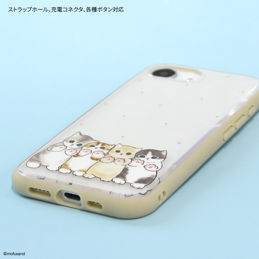 mofusand IIIIfit Clear iPhone16e 対応 ケース