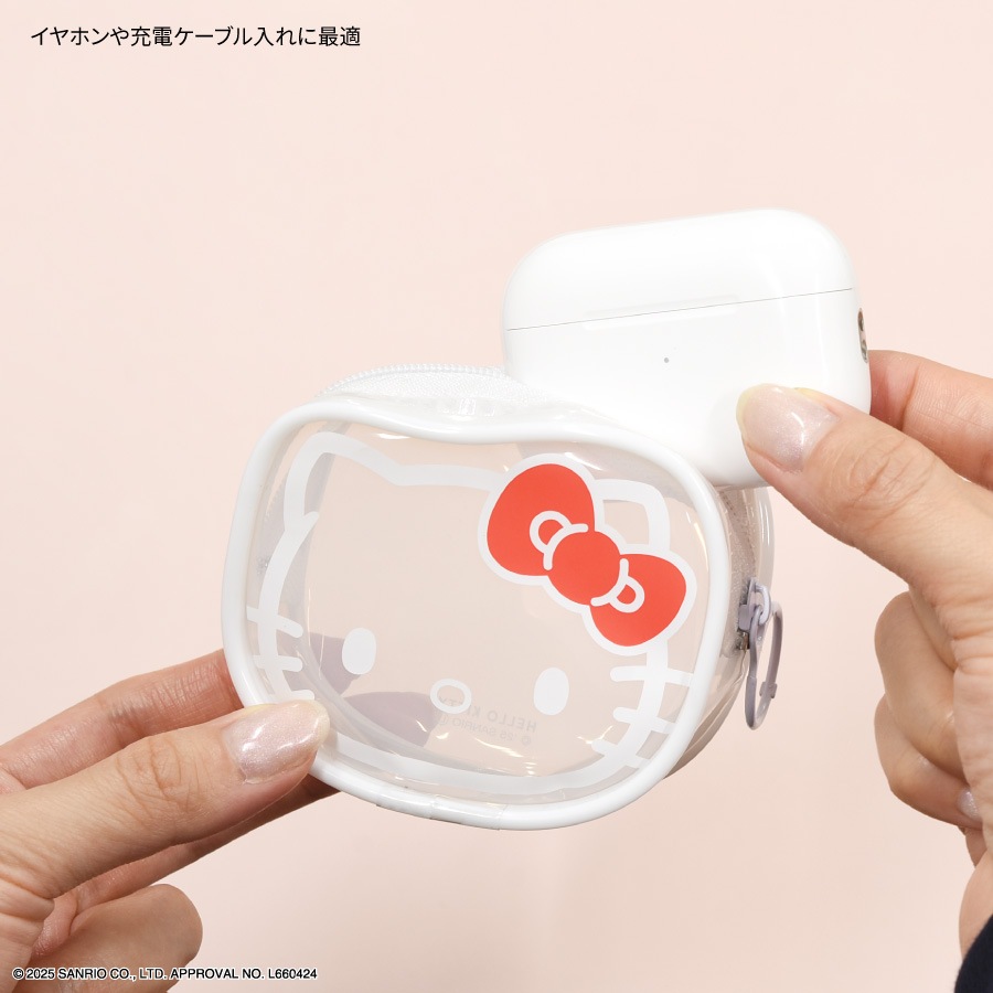 サンリオキャラクターズ ガジェットクリアポーチ