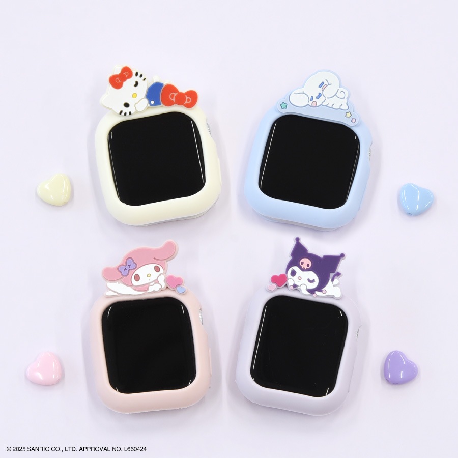 サンリオキャラクターズ Apple Watch 41 / 40mm 対応 シリコンケース