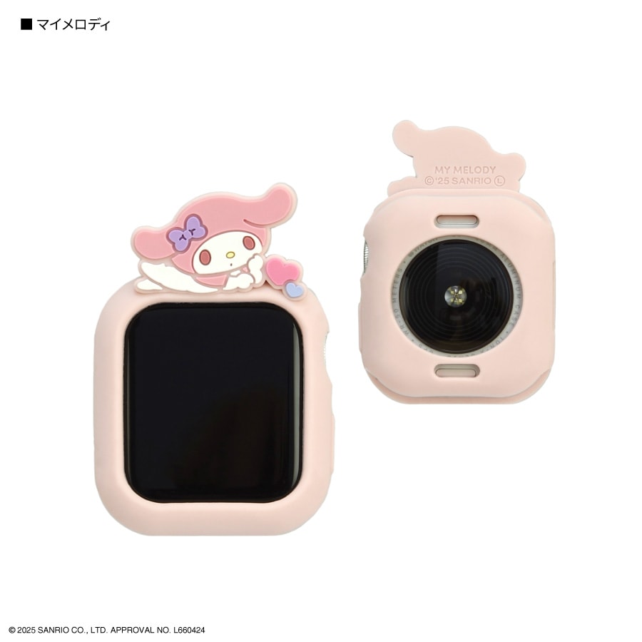 サンリオキャラクターズ Apple Watch 41 / 40mm 対応 シリコンケース