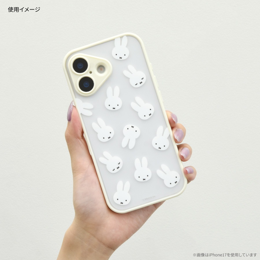 ミッフィー IIIIfit プランプフレーム iPhone Air 対応 ケース
