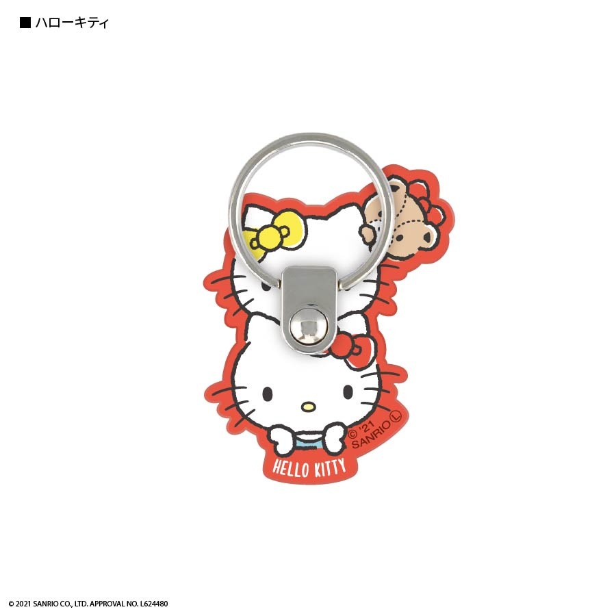 市場 送料無料 シナモロール マイメロディ マルチリングプラス サンリオキャラクターズ スマホリング クロミ