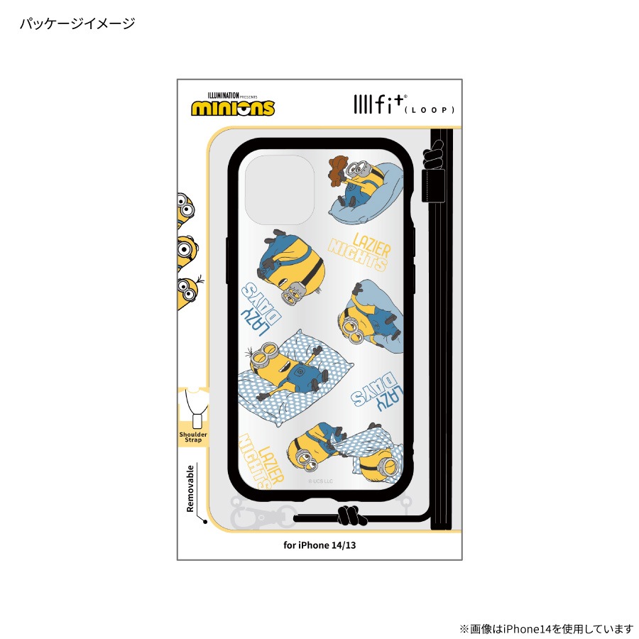 『怪盗グルー／ミニオンズ』シリーズ IIIIfit Loop iPhone14 Pro / 13 Pro 対応 ケース