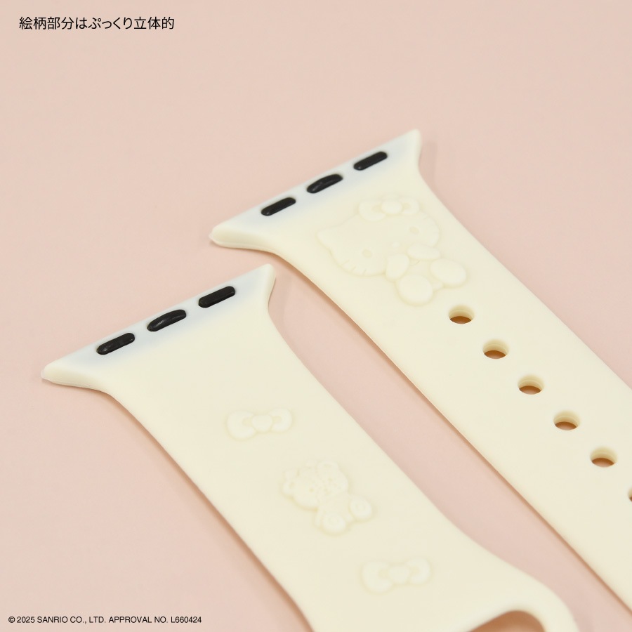 サンリオキャラクターズ Apple Watch 42 / 41 / 40 / 38mm 対応 シリコンバンド