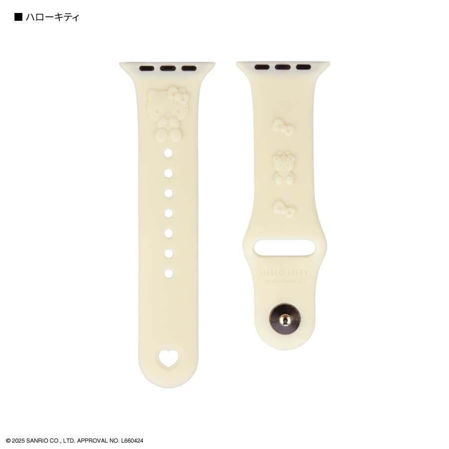 サンリオキャラクターズ Apple Watch 42 / 41 / 40 / 38mm 対応 シリコンバンド