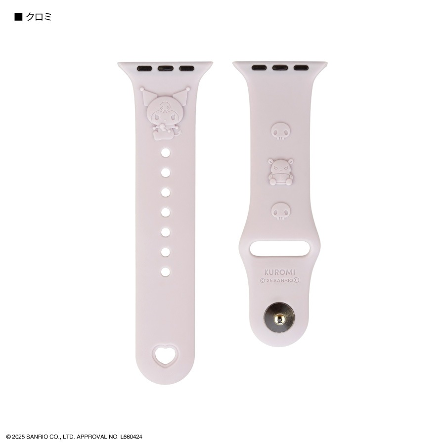 サンリオキャラクターズ Apple Watch 42 / 41 / 40 / 38mm 対応 シリコンバンド