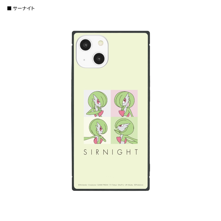 ポケットモンスター iPhone14 / 13 対応 スクエアガラスケース