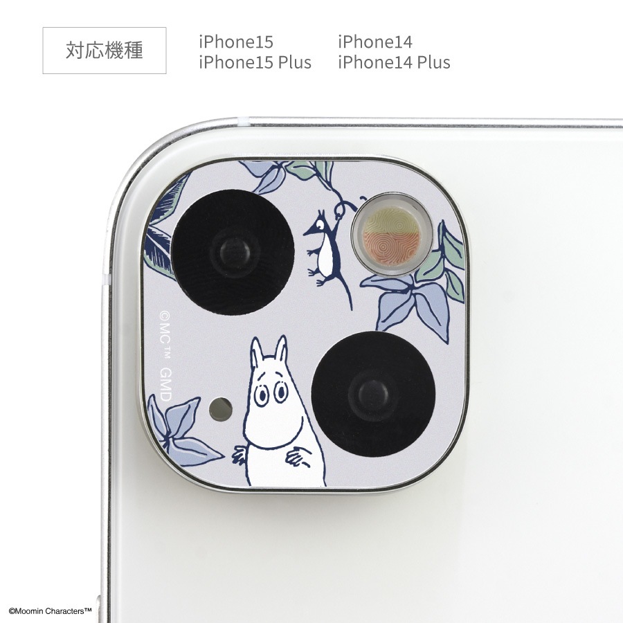 カメラショップ MUM ムーミン iPhone 15 / 15 Plus / 14 / 14 Plus 対応 カメラカバー