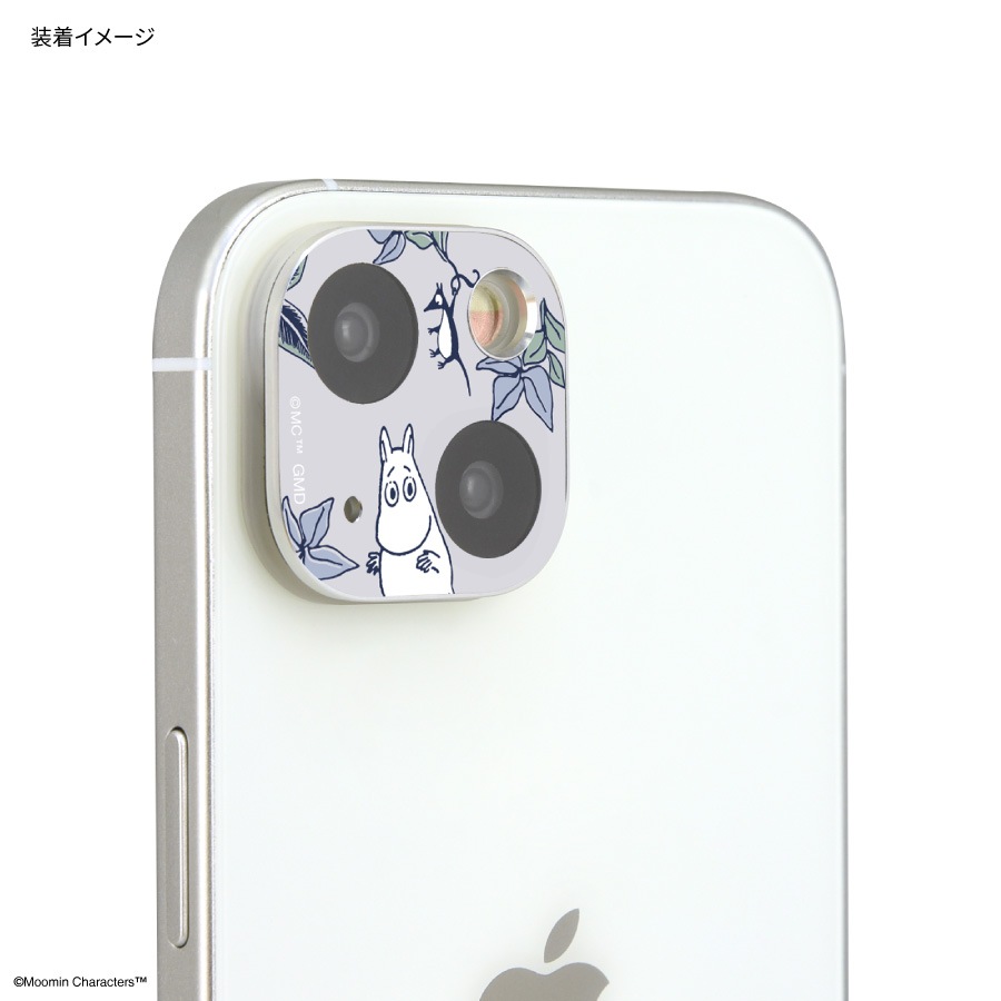 ムーミン iPhone 15 / 15 Plus / 14 / 14 Plus 対応 カメラカバー