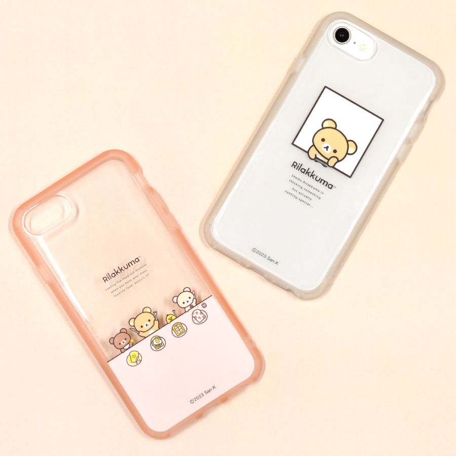 リラックマ IIIIfit Clear iPhone SE (第3世代/第2世代) / 8 / 7 / 6s / 6 対応 ケース
