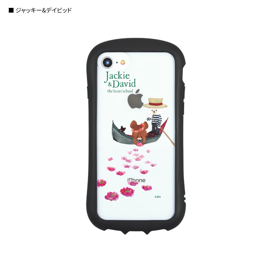 くまのがっこう iPhoneSE (第3世代/第2世代) / 8 / 7 / 6s / 6 対応 ハイブリッドクリアケース