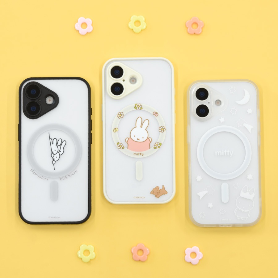 ミッフィー IIIIfit プランプフレーム iPhone17 MagSafe 対応 ケース