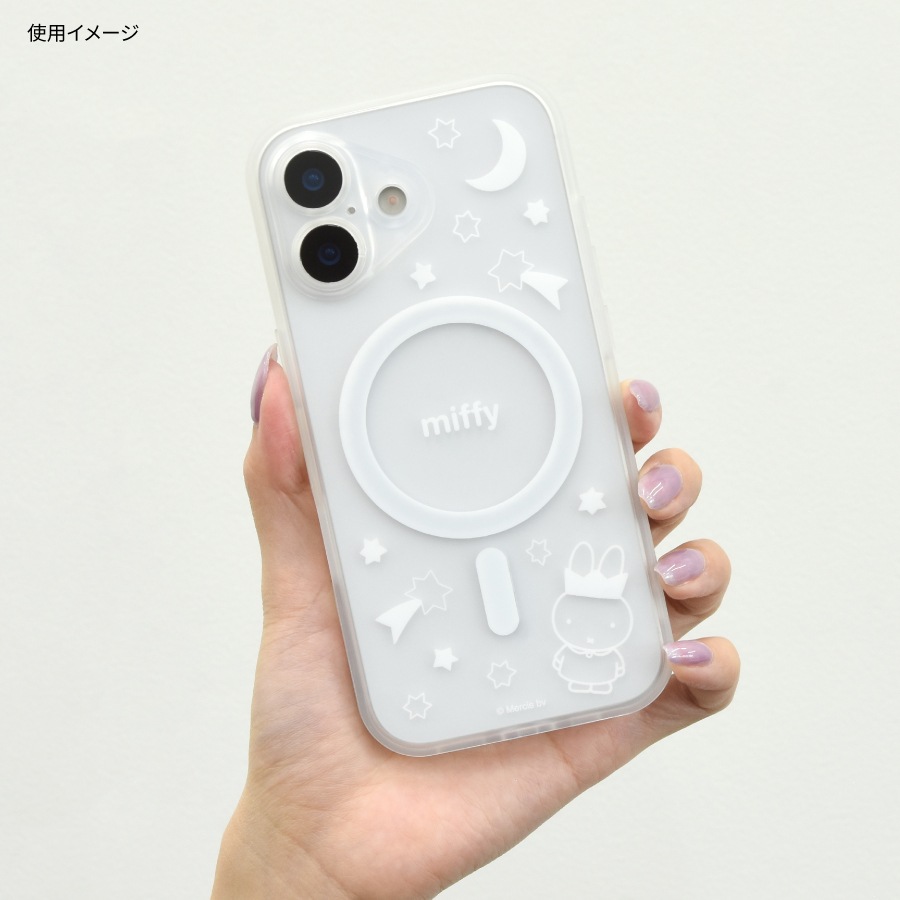 ミッフィー IIIIfit プランプフレーム iPhone17 MagSafe 対応 ケース