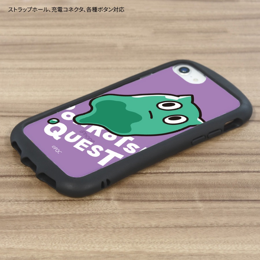 ポンコツクエスト iPhoneSE ( 第3世代 / 第2世代 ) / 8 / 7 / 6s / 6 対応 ハイブリッドクリアケース