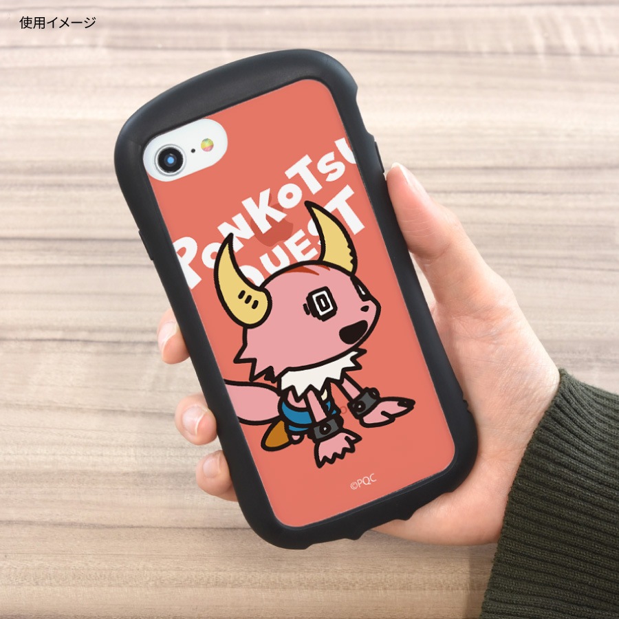 ポンコツクエスト iPhoneSE ( 第3世代 / 第2世代 ) / 8 / 7 / 6s / 6 対応 ハイブリッドクリアケース