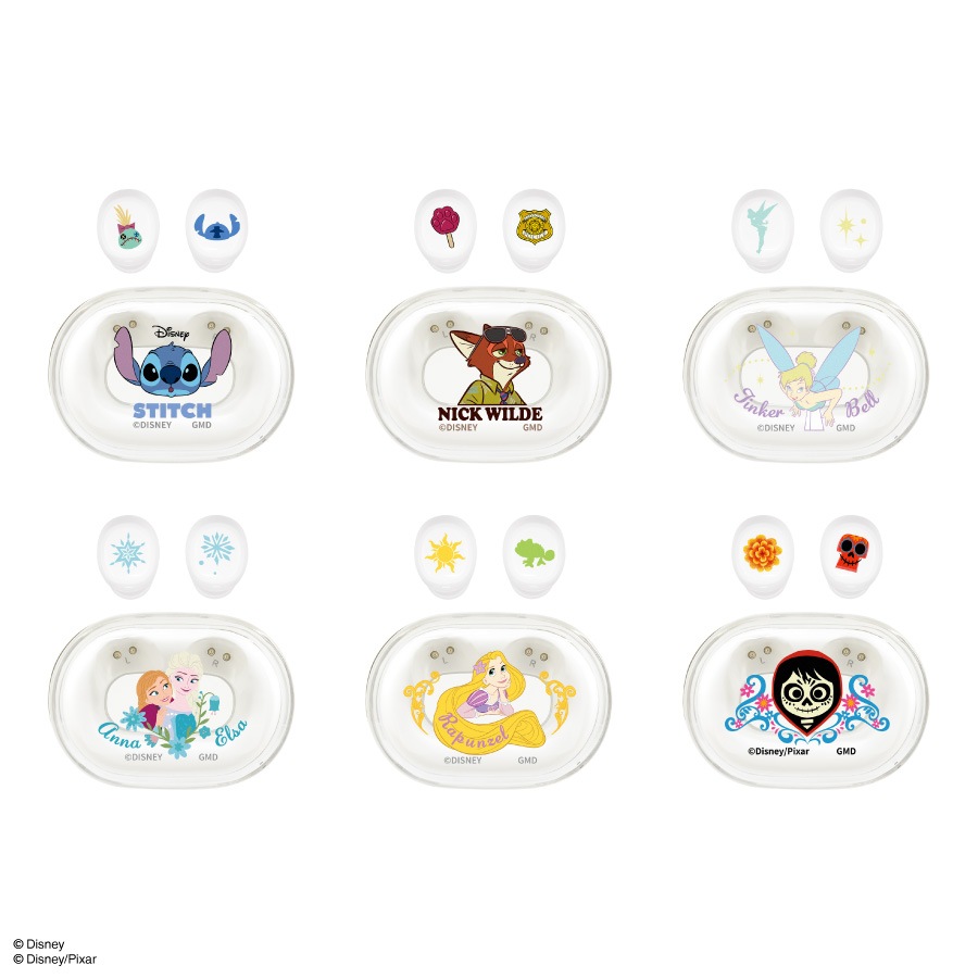 グルマンディーズ(Gourmandise) ディズニーキャラクター 完全ワイヤp ディズニーキャラクター、ピクサーキャラクター ／ 完全ワイヤレス