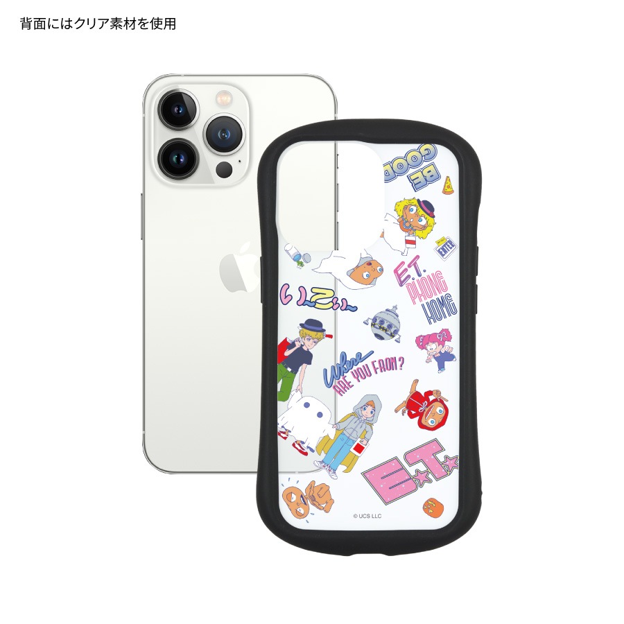 E.T. iPhone13 Pro対応ハイブリッドクリアケース