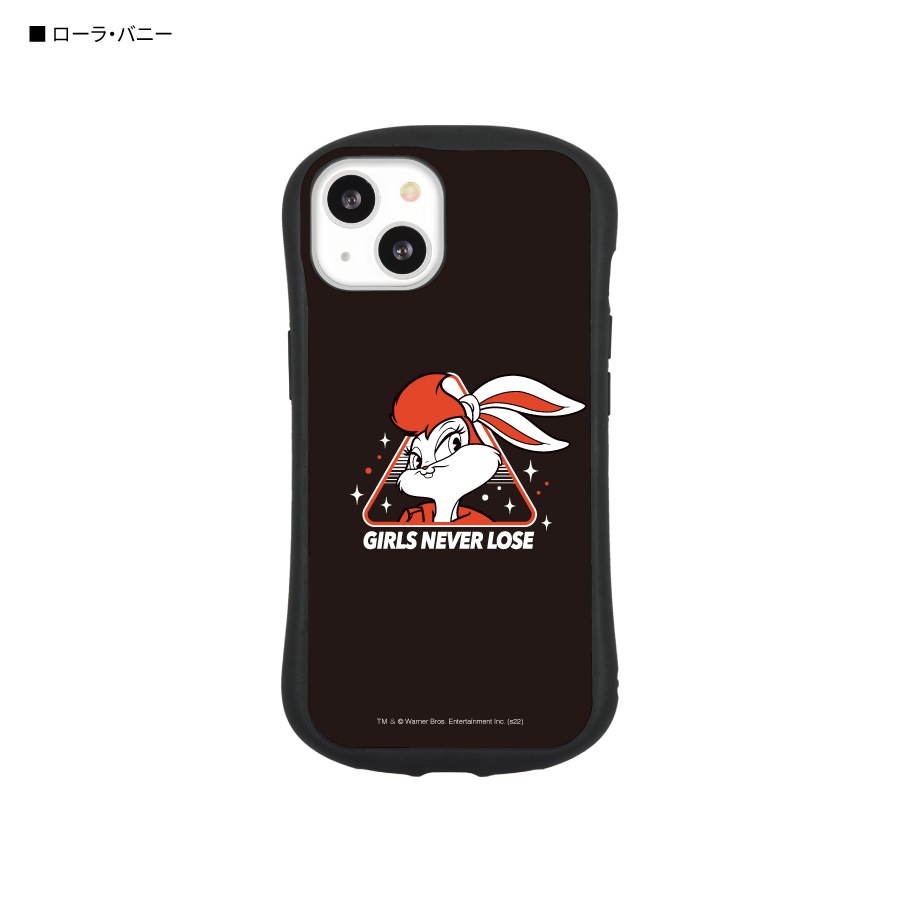 ルーニー・テューンズ iPhone13対応 ハイブリッドガラスケース