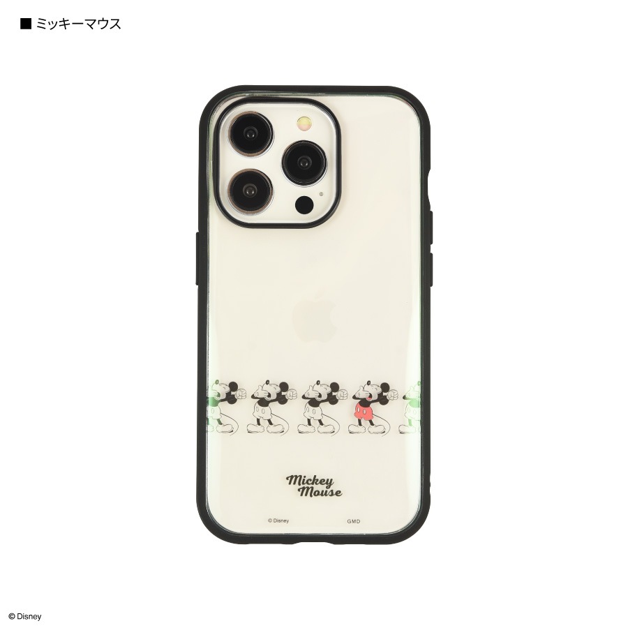 ディズニーキャラクター、ピクサーキャラクター／ IIIIfit Clear iPhone14 Pro / 13 Pro 対応 ケース