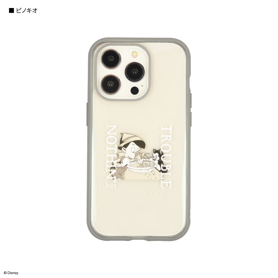 ディズニーキャラクター、ピクサーキャラクター／ IIIIfit Clear iPhone14 Pro / 13 Pro 対応 ケース