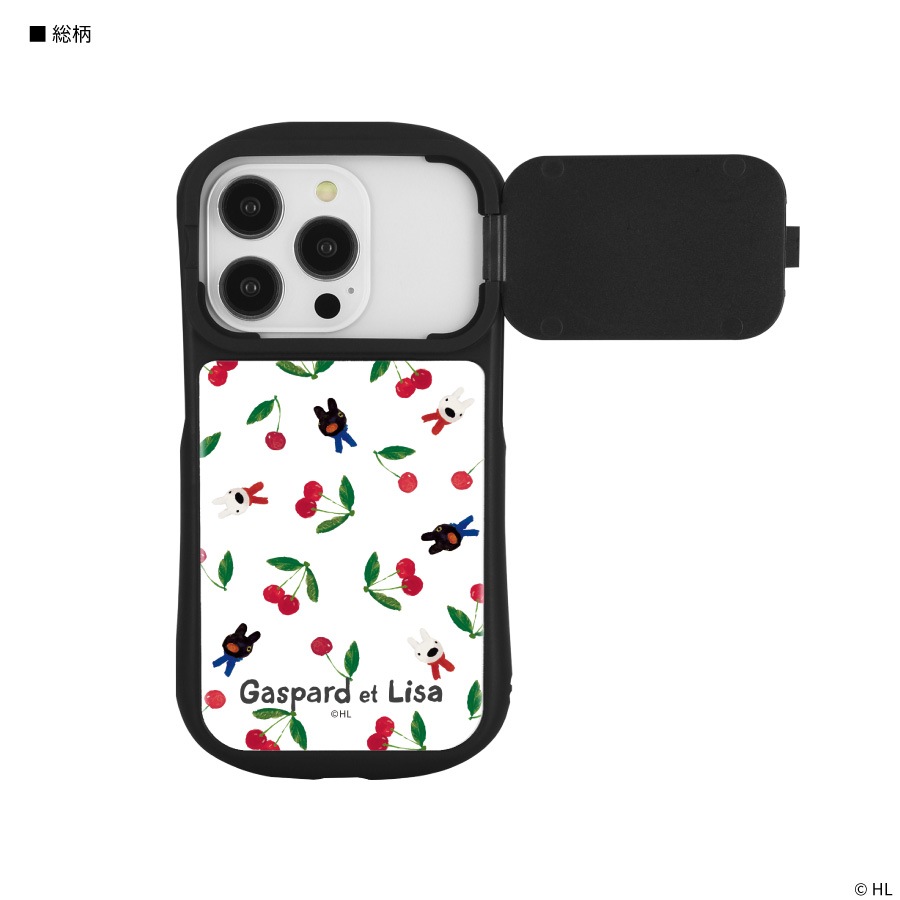 リサとガスパール iPhone14 / 14 Pro / 13 / 13 Pro / 12 / 12 Pro