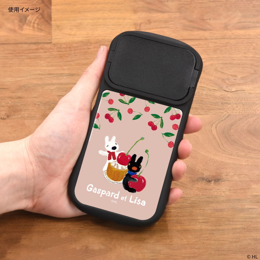 リサとガスパール iPhone14 / 14 Pro / 13 / 13 Pro / 12 / 12 Pro