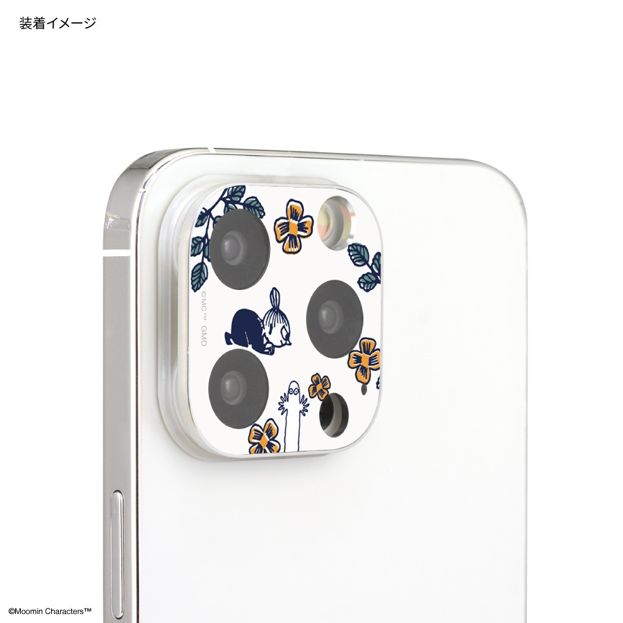 ムーミン iPhone 15 Pro / 15 Pro Max / 14 Pro / 14 Pro Max 対応 カメラカバー