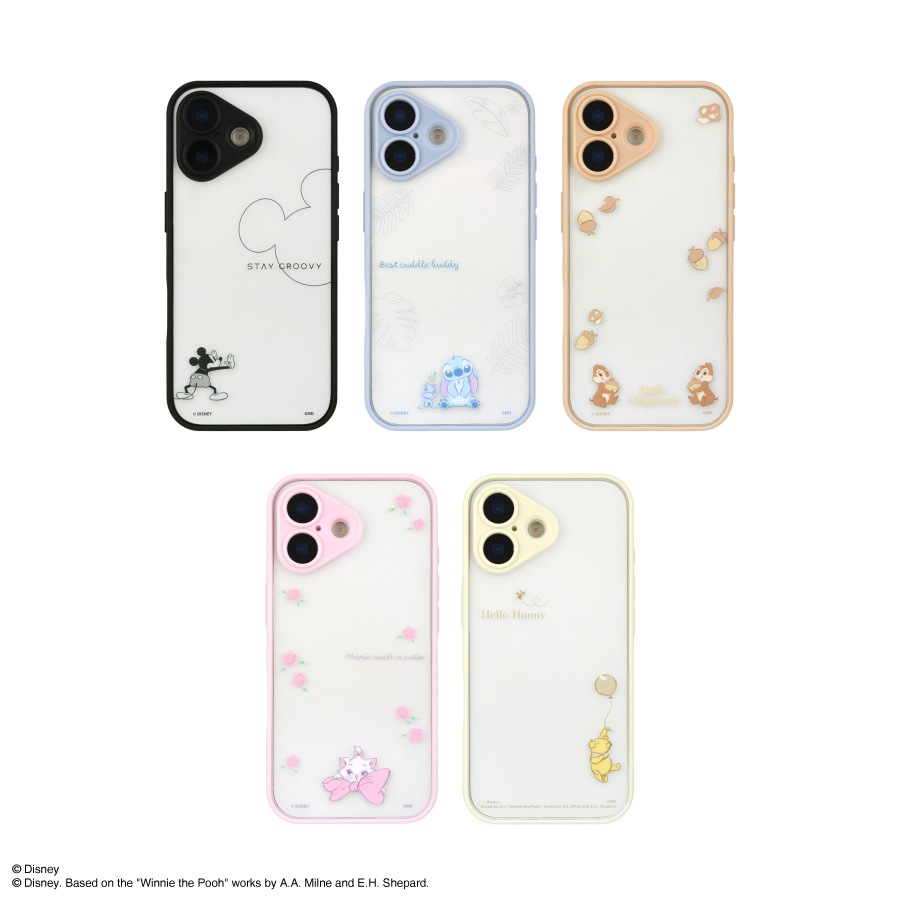 ディズニーキャラクター ／ IIIIfit プランプフレーム iPhone17 対応 ケース